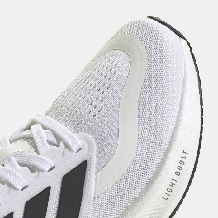 اديداس حذاء الجري بيوربوست لايت للاطفال أبيض image number 4