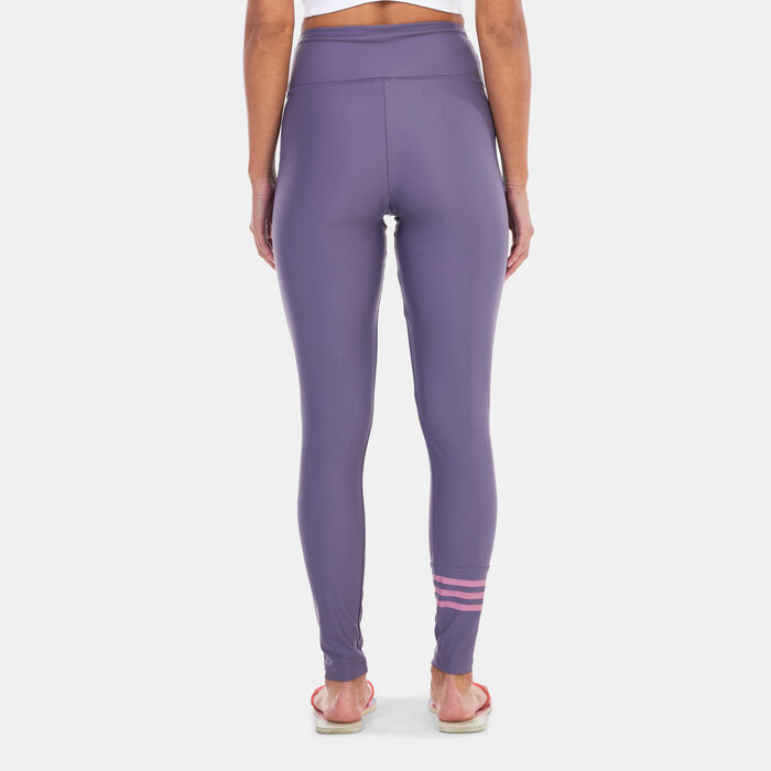 اديداس بنطال السباحة 3-سترايبس للنساء متعدد image number 1