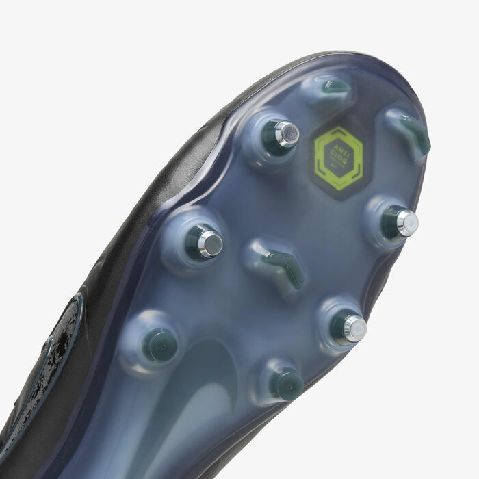 نايكي حذاء كرة القدم تيمبو ليجند 10 اليت سوفت-جراوند أسود image number 6