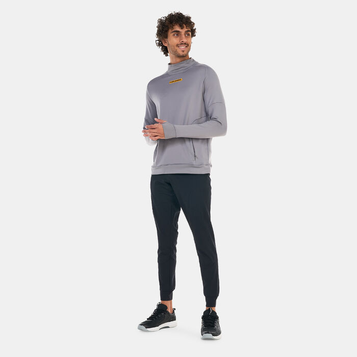 اندر ارمر بنطال التمرين انستابابول للرجال أسود image number 2