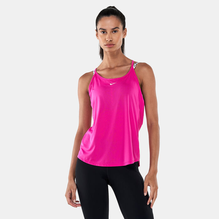 نايكي تيشيرت دراي-فت ون ايلاستيك تانك للنساء وردي image number 0