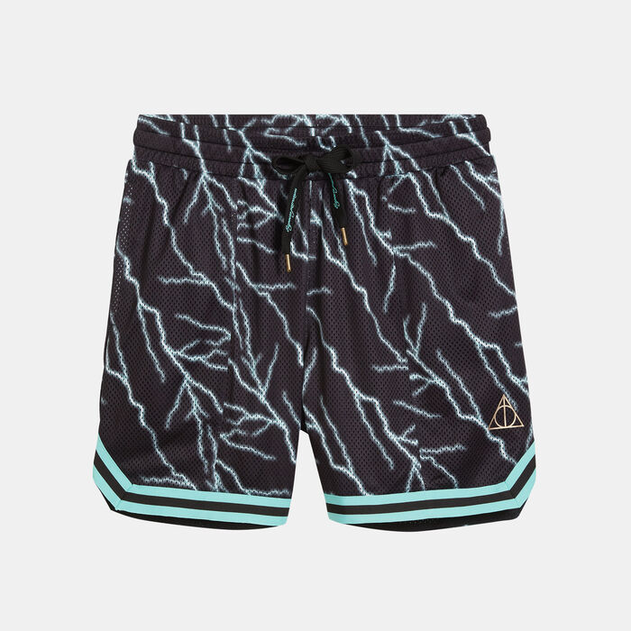 بوما شورت كرة السلة هوبس × هاري بوتر للنساء أسود image number 0