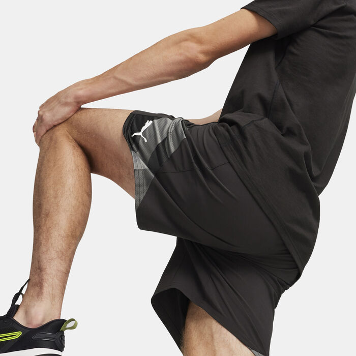 بوما شورت الجري فت للرجال أسود image number 4