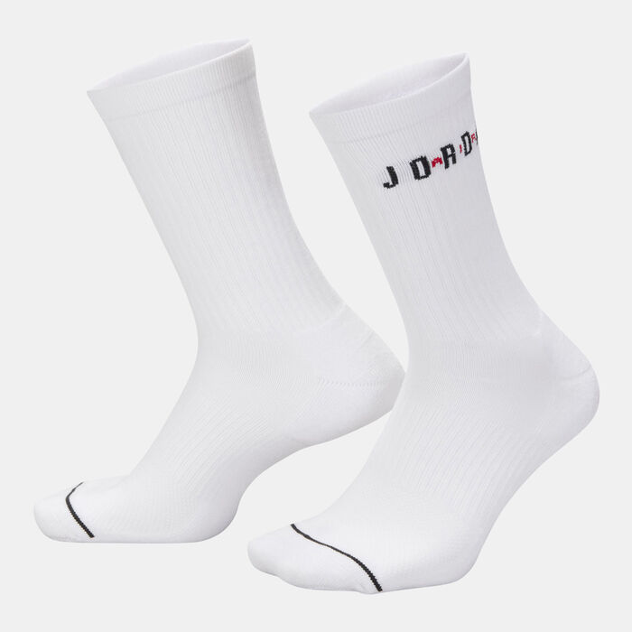جوردن جوارب رياضية إيفري داي للرجال (6 أزواج) أبيض image number 0