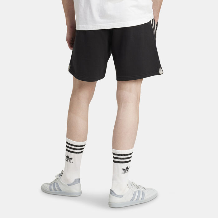 اديداس اورجينال شورت سكيلتون جرافيك للرجال أسود image number 1