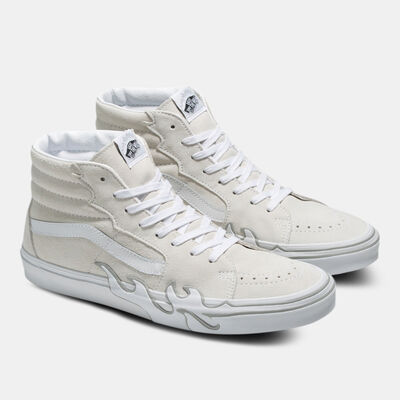 فانس حذاء Sk8-Hi للرجال والنساء أبيض