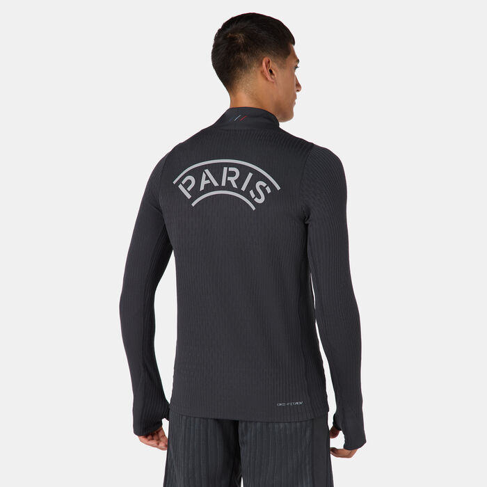 نايكي تيشيرت كرة القدم باريس سان جيرمان سترايك إيليت فورث دراي-فت دريل للرجال رمادي image number 1