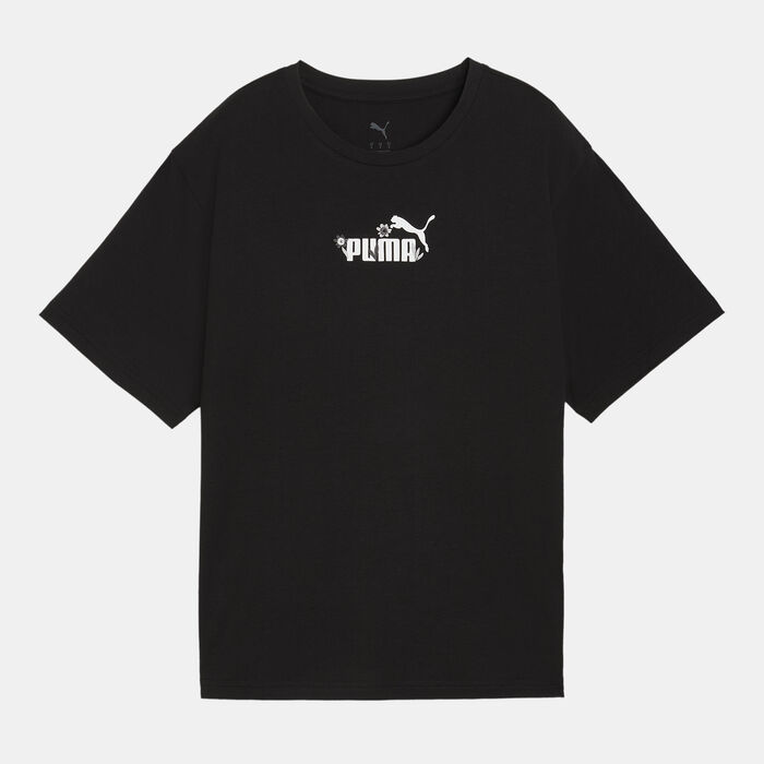 بوما تيشيرت اسينشالز نيتشر 2.0 للنساء أسود image number 0