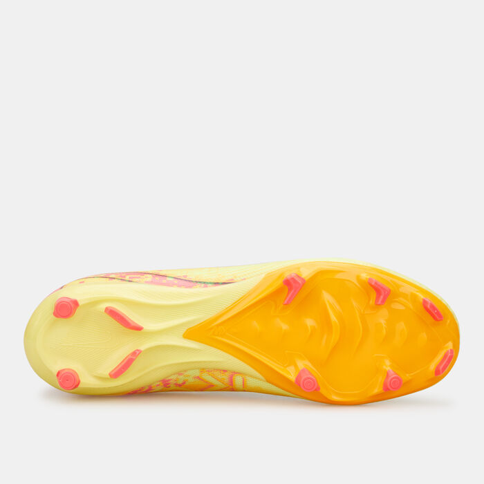 نايكي حذاء كرة القدم كيليان امبابي ميركوريال سوبرفلاي 10 اكاديمي للملاعب المتعددة للرجال أصفر image number 3