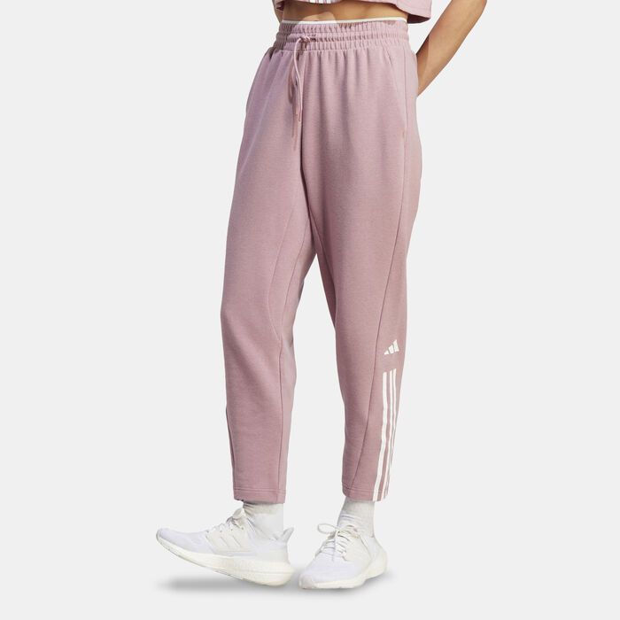 اديداس بنطال ترين ايسنشالز ترينينج للنساء بنفسجي image number 0