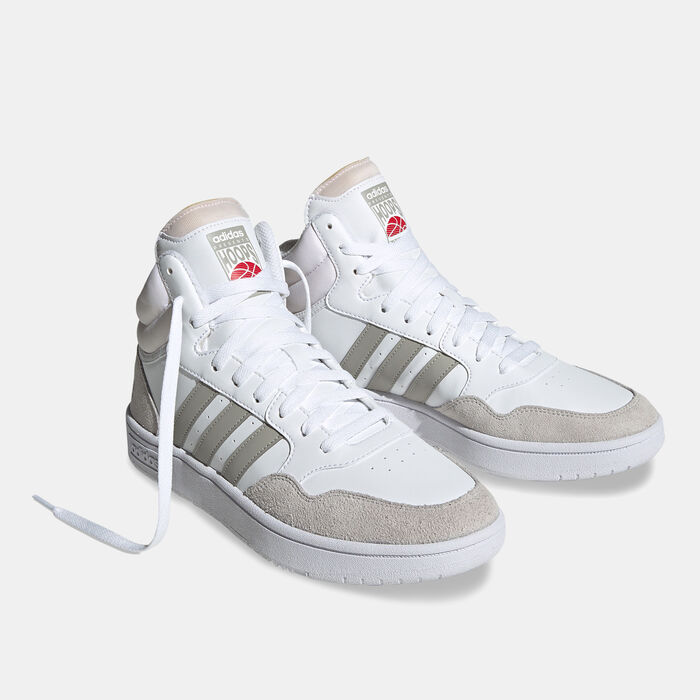 اديداس حذاء هوبس 3.0 كلاسيك فينتيدج ميد للرجال أبيض image number 1