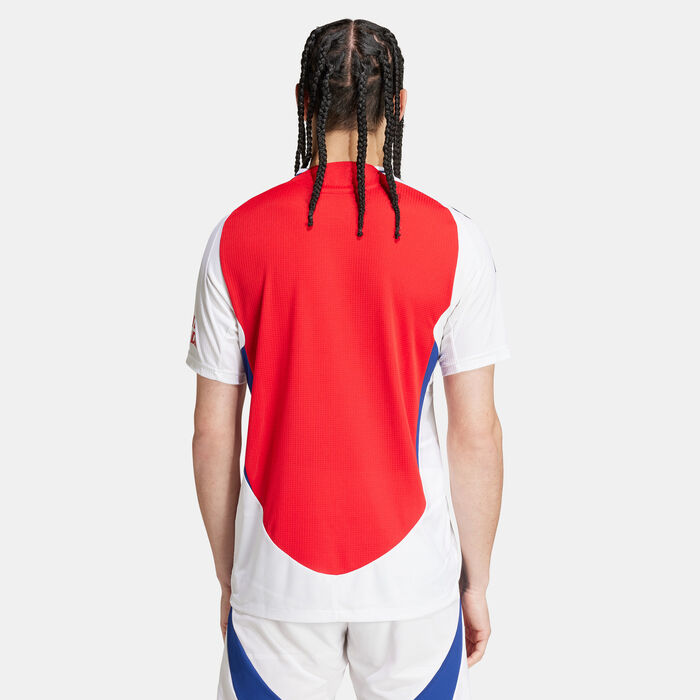 اديداس تيشيرت كرة القدم أرسنال أوثنتك الأساسي للرجال - 2024/25 أبيض image number 1