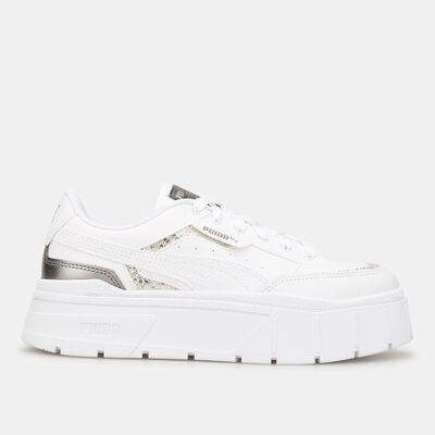 بوما حذاء مايز ستاك اس كيو للنساء أبيض