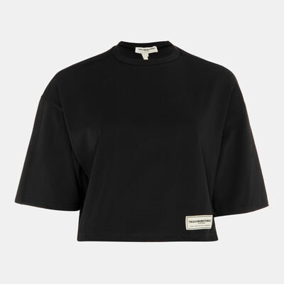 ذا چيفينج موڤمنت تيشيرت كورسيت للنساء أسود