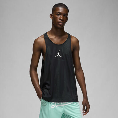 جوردن فلايت MVP تيشيرت شبكي قابل للعكس للرجال أسود