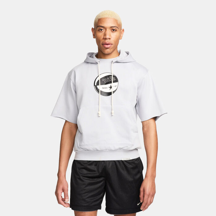 نايكي هودي كرة السلة ستاندرد ايشو دراي-فت للرجال رمادي image number 0