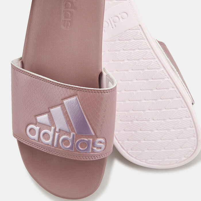 اديداس شبشب اديلات كومفرت للنساء وردي image number 2