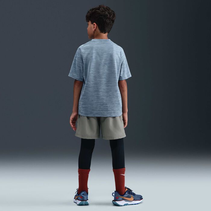 نايكي تيشيرت مالتي دراي-فت للأطفال أزرق image number 4