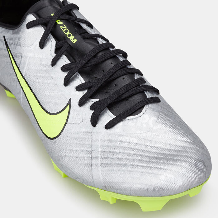 نايكي حذاء كرة القدم زووم ميركيوريال فيبور 15 أكاديمي XXV للملاعب المتعددة للرجال فضي image number 4