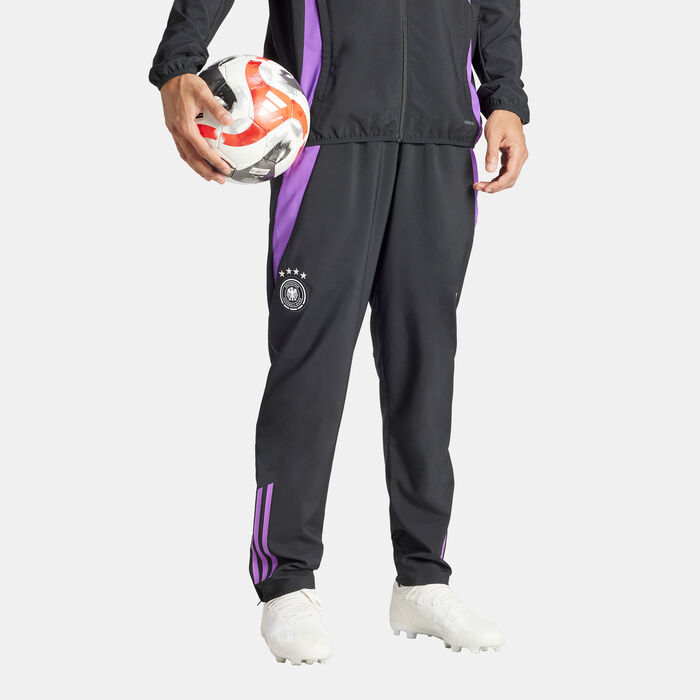 اديداس بنطال رياضي كرة القدم ألمانيا تيرو 24 كومبتيشن برزنتيشن للرجال أسود image number 2