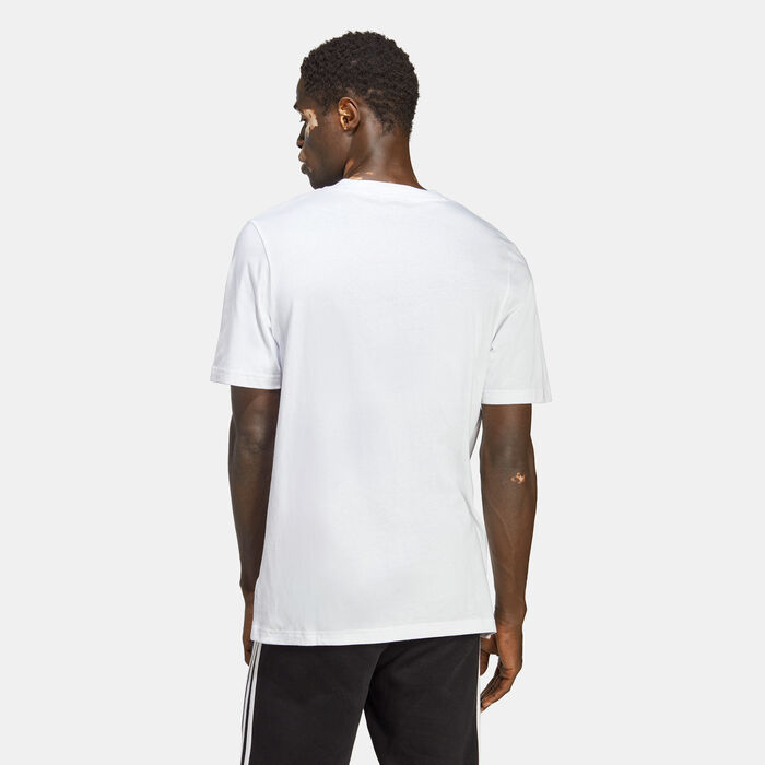 اديداس اورجينال تيشيرت جرافيكس مونوجرام للرجال أبيض image number 1