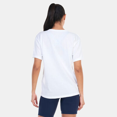 اندر ارمر تيشيرت UA ميك اول هيفي-ويت للنساء أبيض