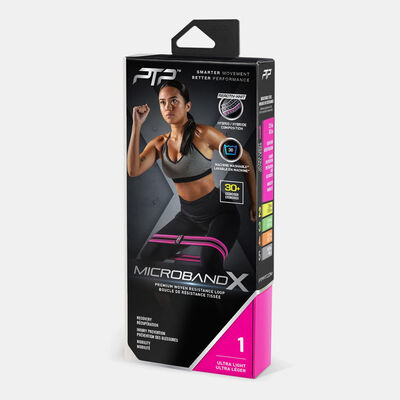 بي تي بي حزام المقاومة مايكروباند اكس - خفيف جدا وردي