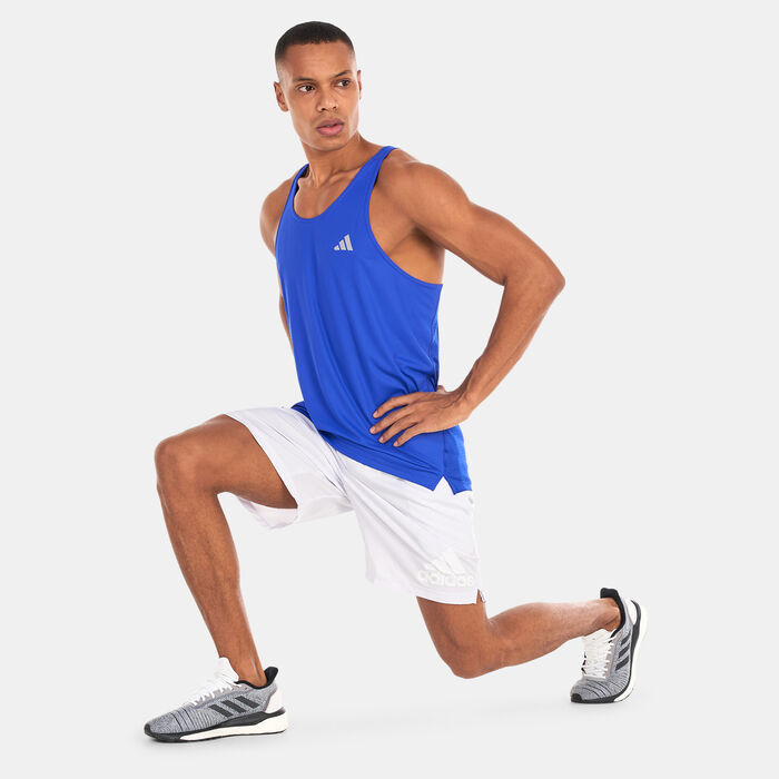 اديداس تيشيرت اون ذا رن تانك للرجال أزرق image number 2