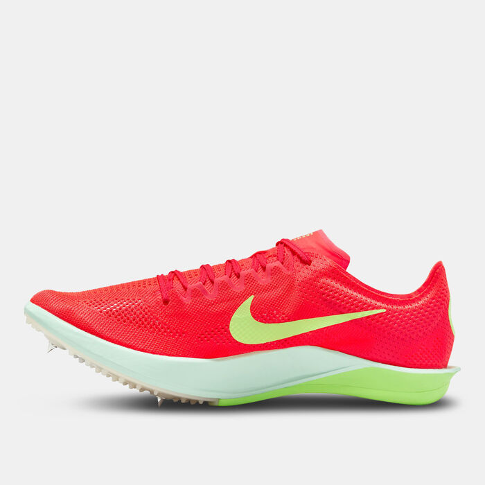 نايكي حذاء الجري دراجونفلاي 2 أثليتكس ديستانتس رننج سبايكد للرجال أحمر image number 2