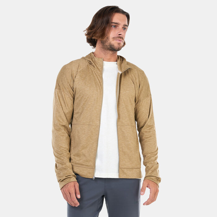 نايكي هودي يوجا دراي-فت ترنينج جيرسي للرجال بيج image number 0