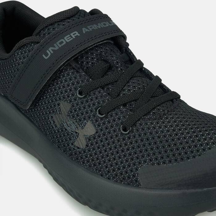 اندر ارمر حذاء الجري سيرغ 4 للأطفال أسود image number 4