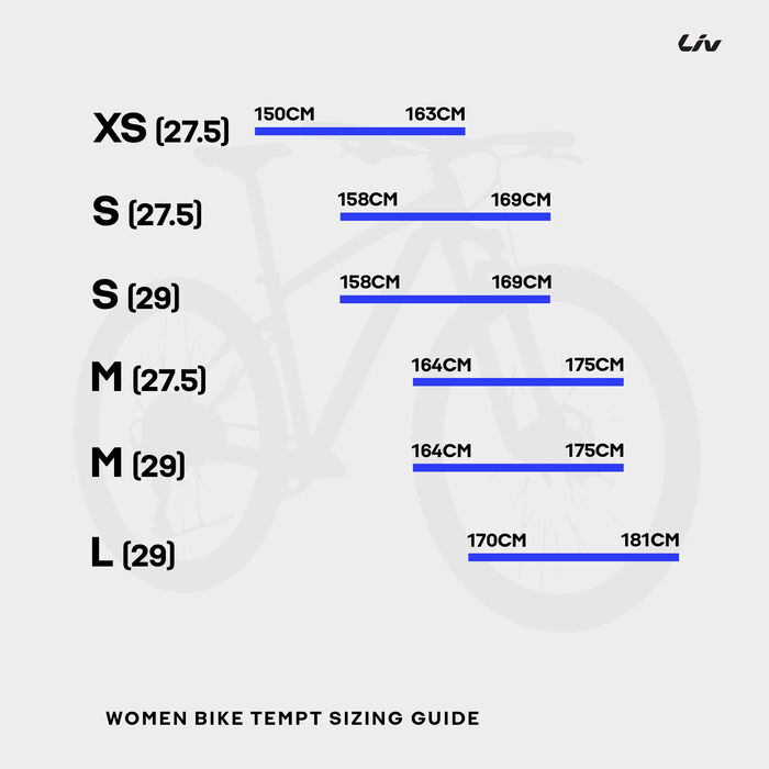 جاينت دراجة ليف تيمبت 0 للنساء رمادي image number 2