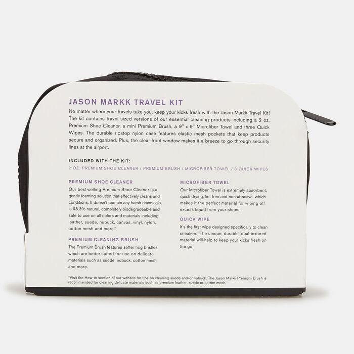 جيسون مارك مجموعة تنظيف الأحذية أثناء السفر أبيض image number 1