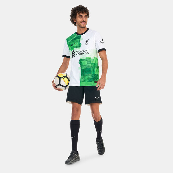 نايكي تيشيرت كرة القدم ليفربول F.C. دراي-فت ADV ماتش الاحتياطي للرجال - 2023/24 أبيض image number 2