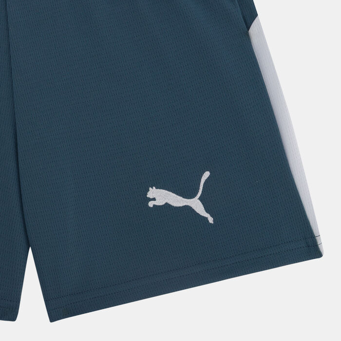 بوما شورت كرة القدم نادي الهلال بتصميم طبق الأصل للأطفال رمادي image number 2