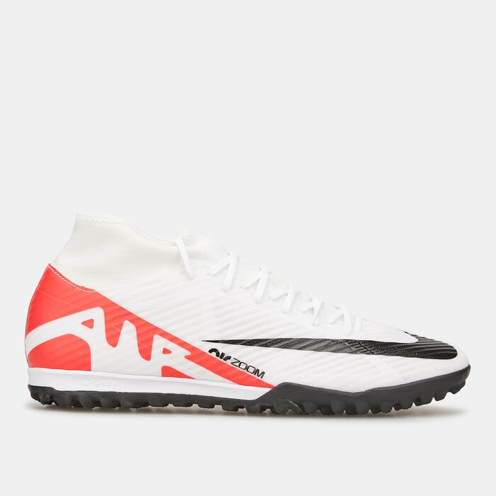 نايكي حذاء كرة القدم ميركوريال سوبرفلاي 9 اكاديمي لملاعب العشب الصناعي للرجال أبيض image number 0
