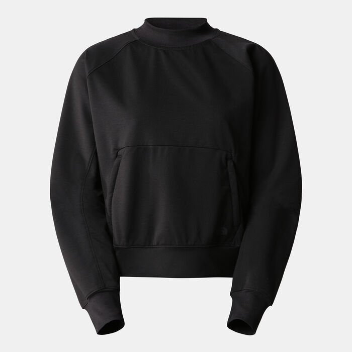 ذا نورث فيس سويتشيرت جونيبير باسين للنساء أسود image number 0