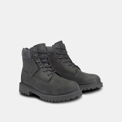 تمبرلاند بوت بريميوم مقاوم للماء بطول 6 إنش للأطفال أسود