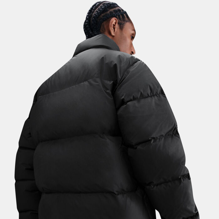 نايكي جاكيت بافر سبورتسوير كلوب ثيرما-فت للرجال أسود image number 4