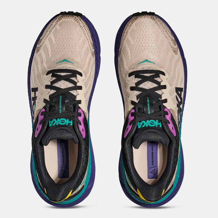 هوكا Men's Challenger 7 Running Shoes أبيض image number 4