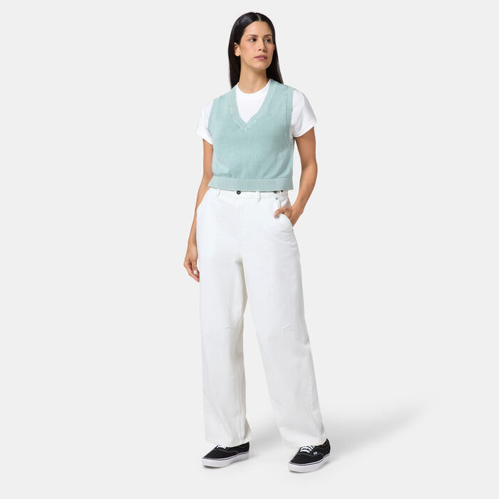 فانس سترة سيد سويتر للنساء رمادي image number 2