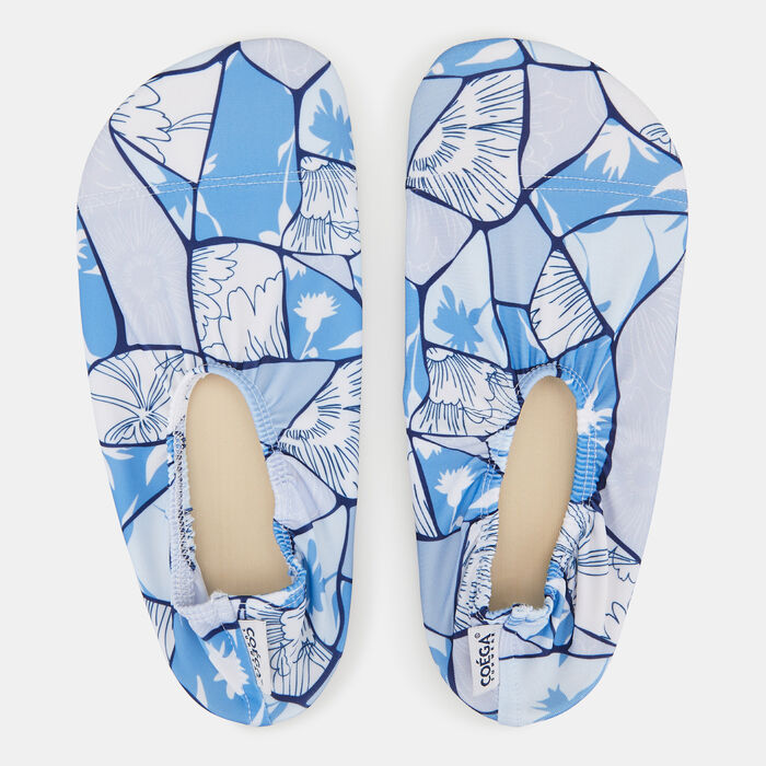 كويغا حذاء الشاطئ و حمام السباحة اول اوفر برينت للنساء أزرق image number 0