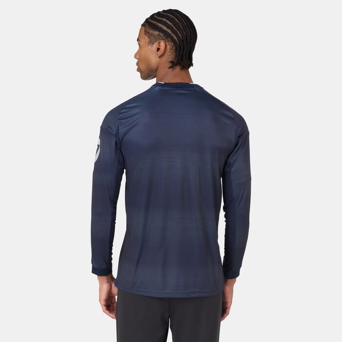 اديداس تيشيرت كرة القدم ريال مدريد 25/26 أواي ربليكا للرجال أزرق image number 1