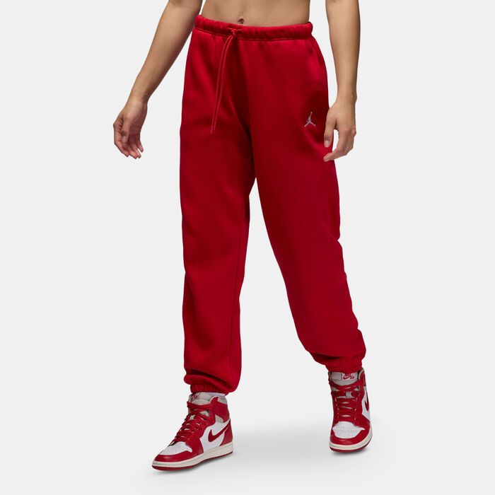 جوردن بنطال بروكلين فليس للنساء أحمر image number 0