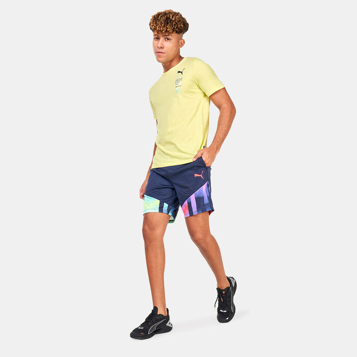 بوما تيشيرت كرة القدم نيمار جونيور 24/7 للرجال أصفر image number 2