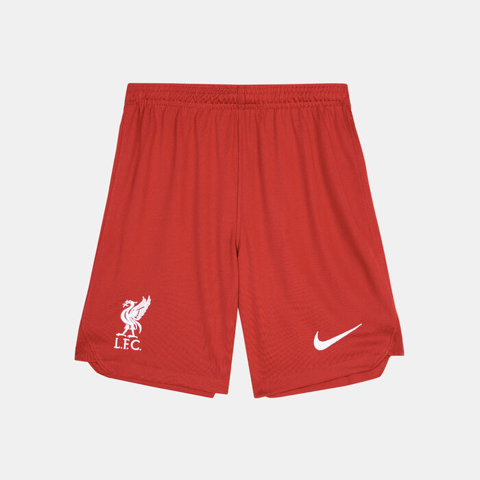 نايكي شورت كرة القدم ليفربول F.C. دراي-فت ستاديوم الأساسي للاطفال الكبار - 2022/23 أحمر image number 0
