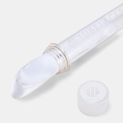 تيوبليسز أربطة حذاء ساتين أبيض