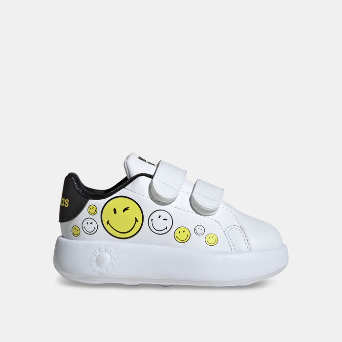 اديداس حذاء الجري سمايلي ادفانتيج للأطفال أبيض image number 0