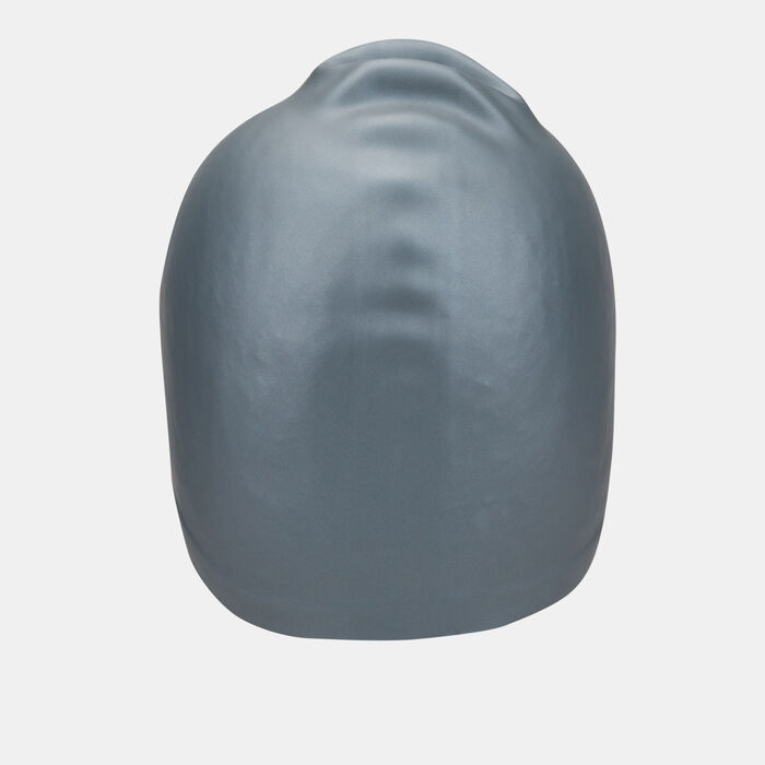 ارينا قبعة السباحة لوجو ماولدد رمادي image number 1