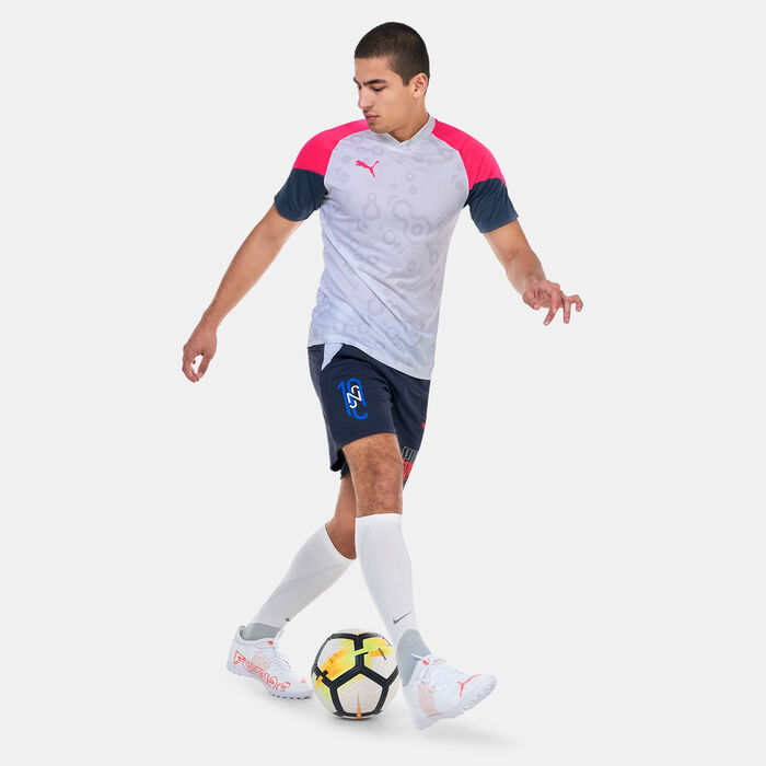 بوما تيشيرت انديفيديوال-كاب فوتبول للرجال أبيض image number 2